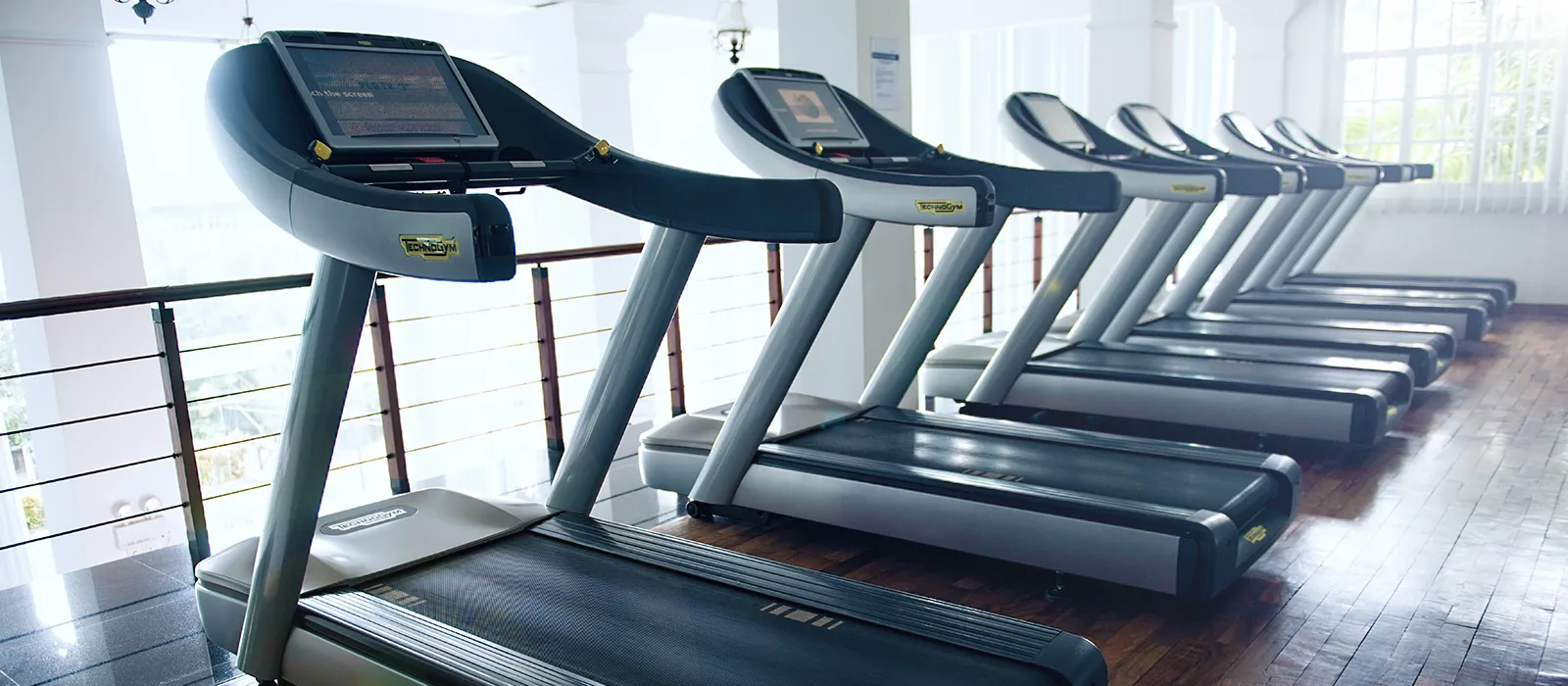 Technogym cardio deck at OSMO